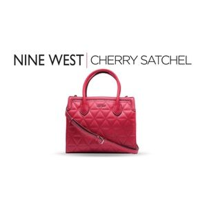 🍒 Nine West Cherry Satchel, new